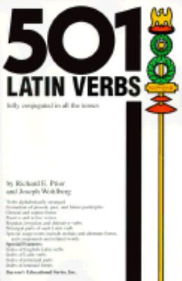 501 Latin Verbs 0812090500 Book Cover