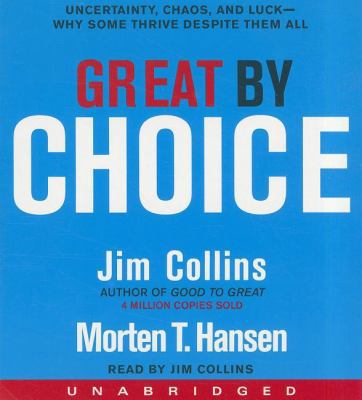 Great by Choice CD 0062121022 Book Cover