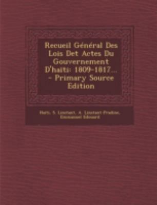 Recueil General Des Lois Det Actes Du Gouvernem... [French] 1293676063 Book Cover