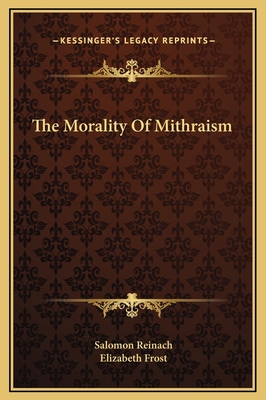 The Morality Of Mithraism 1169173055 Book Cover