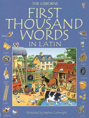 First Thousand Words in Latin [Latin] 0794520421 Book Cover