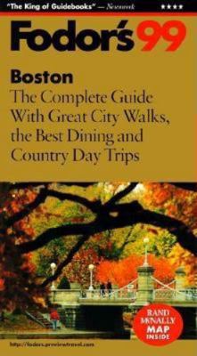 Boston '99: The Complete Guide With Great City ... 0679001212 Book Cover