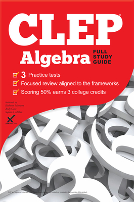 CLEP Algebra 2017 1607875594 Book Cover