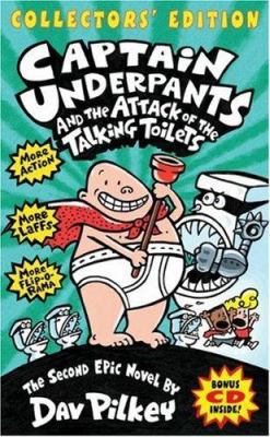 Captain Underpants and the Attack of the Talkin... 0545027276 Book Cover