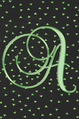 A Journal: A Monogram A Initial Capital Letter ... 1670875741 Book Cover