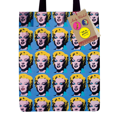 Book cover image for Andy Warhol Marilyn Monroe Tote Bag