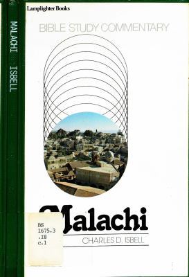 Malachi: A Study Guide Commentary 0310416736 Book Cover