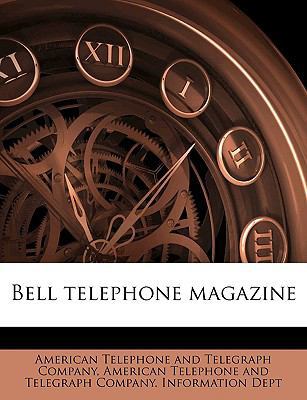 Bell telephone magazine 1149284765 Book Cover