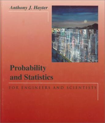 Probability and Statistics for Engineers and Sc... 0534956106 Book Cover