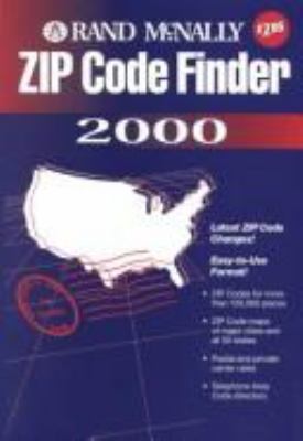 Rand McNally Zip Code Finder 1999 0395783283 Book Cover