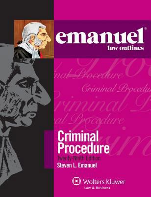 Criminal Procedure (Emanuel Law Outlines) 0735508135 Book Cover