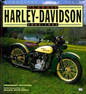 Classic Harley-Davidson, 1903-1941 0760305579 Book Cover