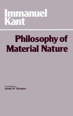 Philosophy of Material Nature: Metaphysical Fou... 091514588X Book Cover