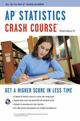 AP® Statistics Crash Course Book + Online (Adva... 0738608882 Book Cover