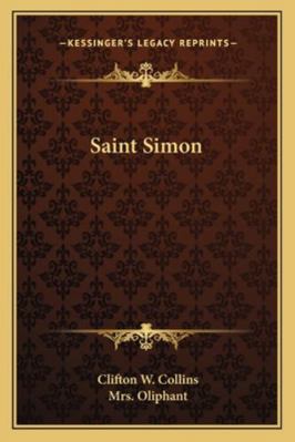 Saint Simon 1163233064 Book Cover