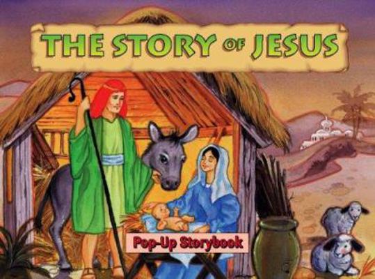 The Story of Jesus Mini Pop-Up Storybook 0764710478 Book Cover