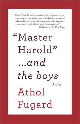 Master Harold... and the Boys 0606265856 Book Cover