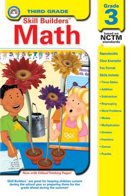 Math, Grade 3 (Skill Builders™) 1887923489 Book Cover