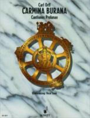 Carmina Burana: Cantiones Profanae 3795753384 Book Cover