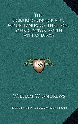 The Correspondence And Miscellanies Of The Hon.... 1163678589 Book Cover