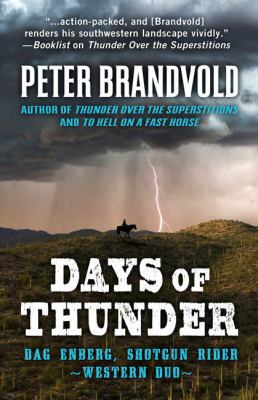 Days of Thunder: A Western Duo [Large Print] 1410491129 Book Cover