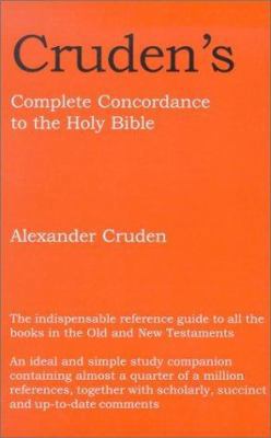 Cruden's Complete Concordance to the Holy Bible... 0718823400 Book Cover