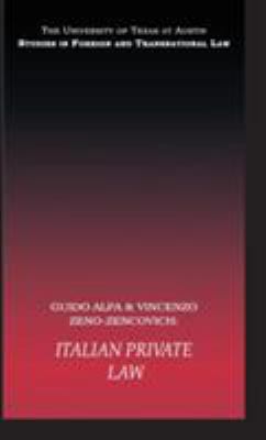 Italian Private Law 1844720519 Book Cover