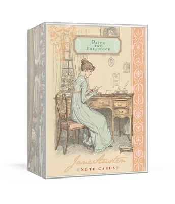 Jane Austen Note Cards - Pride and Prejudice B009RIDQ7U Book Cover