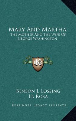 Mary And Martha: The Mother And The Wife Of Geo... 1163439231 Book Cover