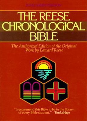 Reese Chronological Bible-KJV 0871231158 Book Cover