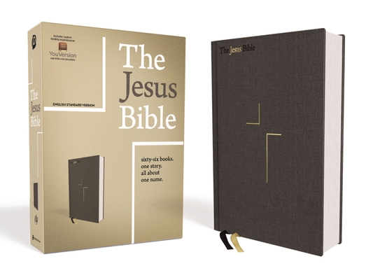 The Jesus Bible, ESV Edition, Cloth Over Board,... 0310452201 Book Cover