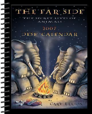 The Far Side 2007 Desk Calendar: The Secret Liv... 0740759043 Book Cover