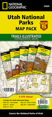 Utah National Parks [Map Pack Bundle] 1597755974 Book Cover