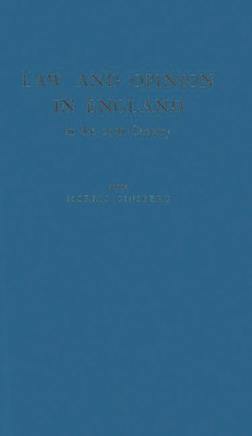 Law and Opinion in England in the Twentieth Cen... 0837175763 Book Cover