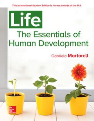 Life: The Essentials of Human Development 1260092259 Book Cover