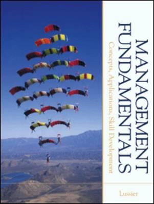 Management Fundamentals 032401337X Book Cover