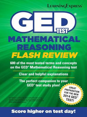 GED Test Mathematics Flash Review 1611030080 Book Cover