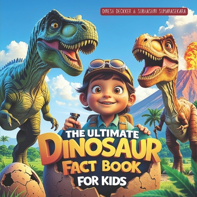 The Ultimate Dinosaur Fact Book for Kids B0DRTKY7N1 Book Cover