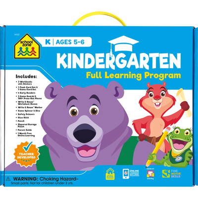 School Zone Kindergarten Full Learning Program 1681473518 Book Cover