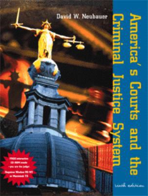 America S Courts and the Criminal Justice System 0534547028 Book Cover