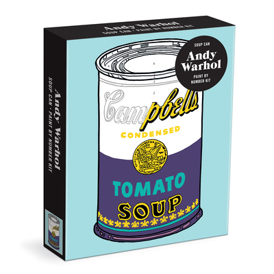 Andy Warhol Soup Can Paint by Number Kit 0735370524 Book Cover