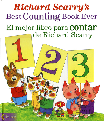 Richard Scarry's Best Counting Book Ever / El M... [Multiple languages] 0873588754 Book Cover