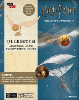 Incredibuilds: Harry Potter: Quidditch Deluxe B... 1682980065 Book Cover