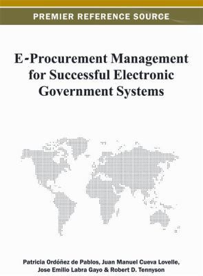 E-Procurement Management for Successful Electro... 1466621192 Book Cover