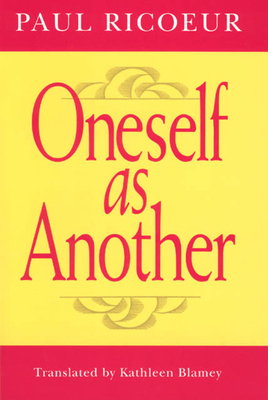 Oneself as Another B007YXVMKI Book Cover