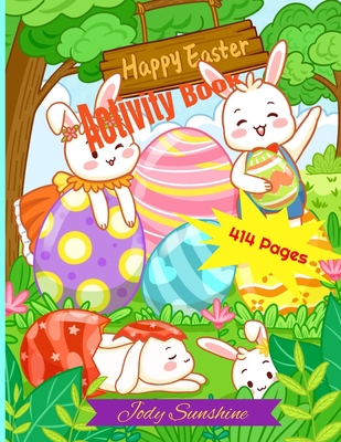 Big Easter Activity Book for Kids: Huge Easter ... B09TJF1B9X Book Cover