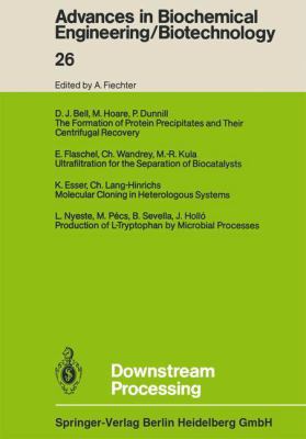 Downstream Processing 3662387948 Book Cover