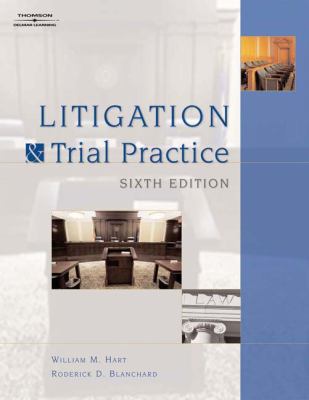 Litigation and Trial Practice 1418016896 Book Cover