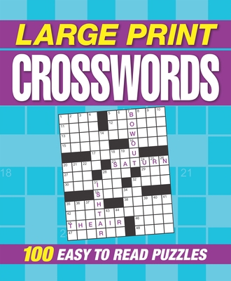 Large Print Crosswords 1784285609 Book Cover