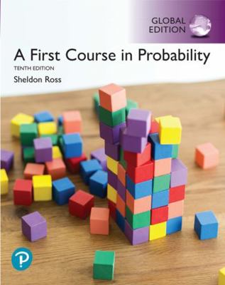 First Course in Probability, A, Global Edition 1292269200 Book Cover